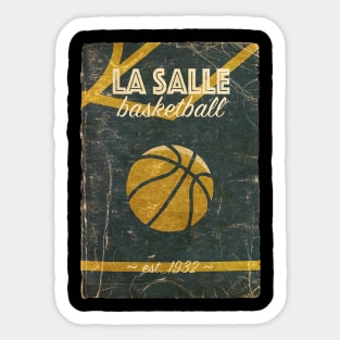 COVER SPORT - SPORT ILLUSTRATED - LA SALLE BASKETBALL 1932 Sticker